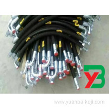 Corrosion resistant high temperature steel wire hose